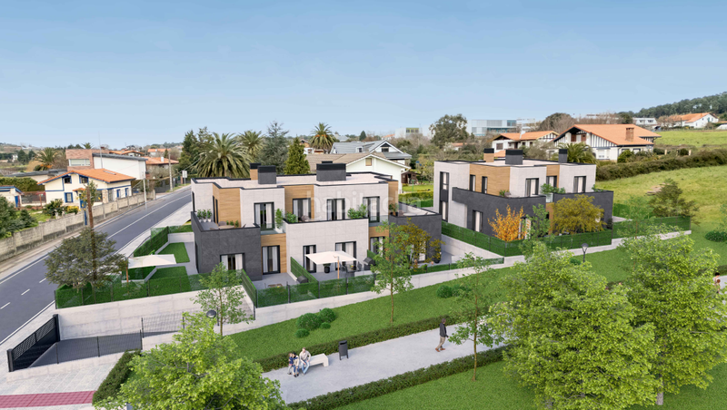 Foto 7d3536ab-ef67-4d3b-9750-b9e39505a3fe. Casa adossada a gorrondatxe bidea 41 a Berango