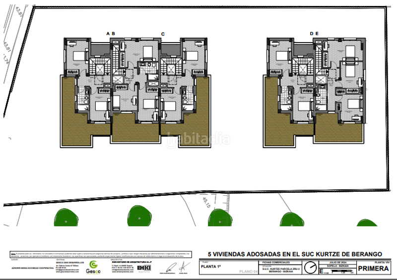 Foto c65f45ea-51c8-4e32-993b-6306eea845fa. Casa adossada a gorrondatxe bidea 41 a Berango