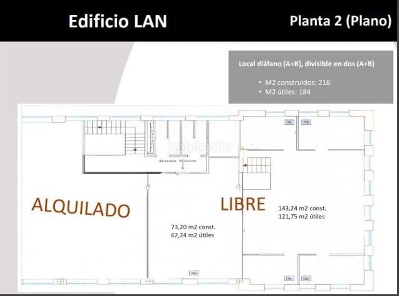 Foto e6c136d2-8ddc-4adb-bc7b-99ee6189c4d7. Affitto ufficio con riscaldamento in Lamiako-Txopoeta Leioa