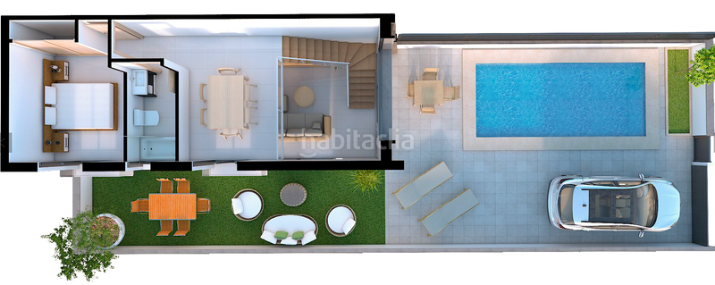 Foto 66590fe3-3ba9-4147-ac38-d6bbd7db1016. Haus mit heizung pool in Puerto Marino Santa Pola