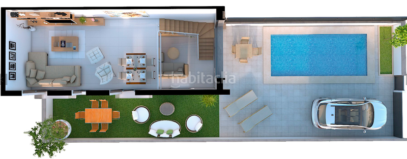 Foto f58c3f92-df6c-470a-b47c-8e938f959790. Haus mit heizung pool in Puerto Marino Santa Pola