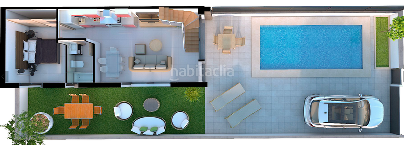 Foto 3961500e-b352-46f8-8225-698616440669. House with heating pool in Puerto Marino Santa Pola