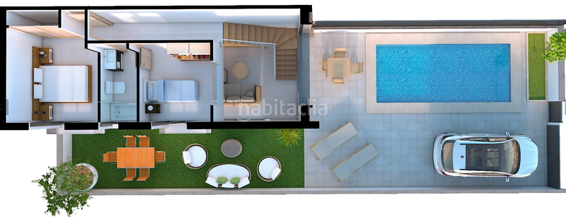 Foto e575720e-59d6-41fb-84ec-6ffc0014c4c5. House with heating pool in Puerto Marino Santa Pola