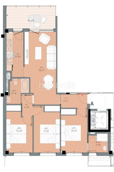 Foto 3334c004-7acd-442c-92e9-7496bc58b182. Flat with heating parking in Elgoibar