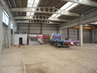 Nau industrial  Logroño - calle luis collado. Nave en portalada de logroño, con 2 puentes gruas preparada como