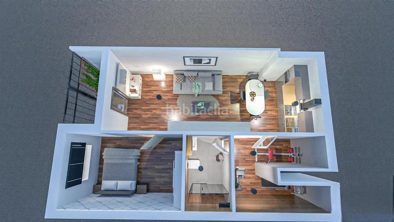 Foto 47348b46-6016-4f48-9ba8-f8b892333872. Piso en travesía san blas 6 estrena piso de 1 dormitorio en Rochapea en Pamplona / Iruña