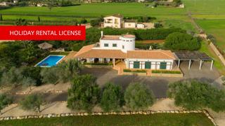 Masia a Ses Salines Poble. Finca sa mimosa  ses covetes con licencia vacacional