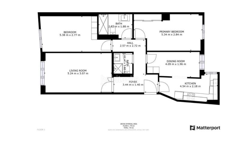 Foto cb552933-0d21-4c2c-8df1-3fb4f5867285. Appartamento con riscaldamento in Salesas - Foncalada - Campoamor Oviedo