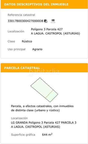 Foto b33fd6f2-a30b-4dbc-921d-483a8ea2d5f8. Terreny residencial a Castropol
