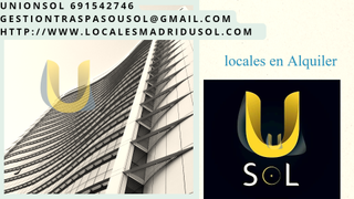 Location Local commercial à Gaztambide. D local comercial en alquiler sin traspaso alto trafico madrid