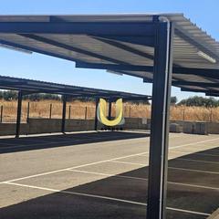 Lloguer Nau industrial a Don Benito. Refun4486 alquiler de nave comercial en parque empresarial  bada