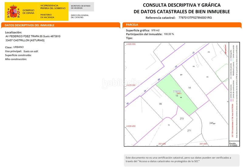 Foto 24faca46-107b-4714-ae6c-ca7211a98b3b. Terrain résidentiel dans Santa María del Mar - El Puerto Castrillón