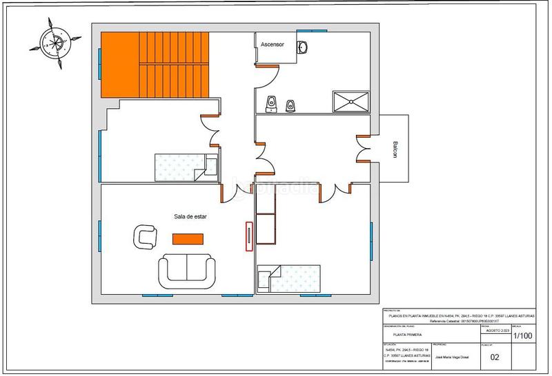Foto 1dc93ce9-7452-495b-8102-5e23592a2024. Casa con riscaldamento parcheggio in Vidiago-Pendueles-Tresgrandras Llanes