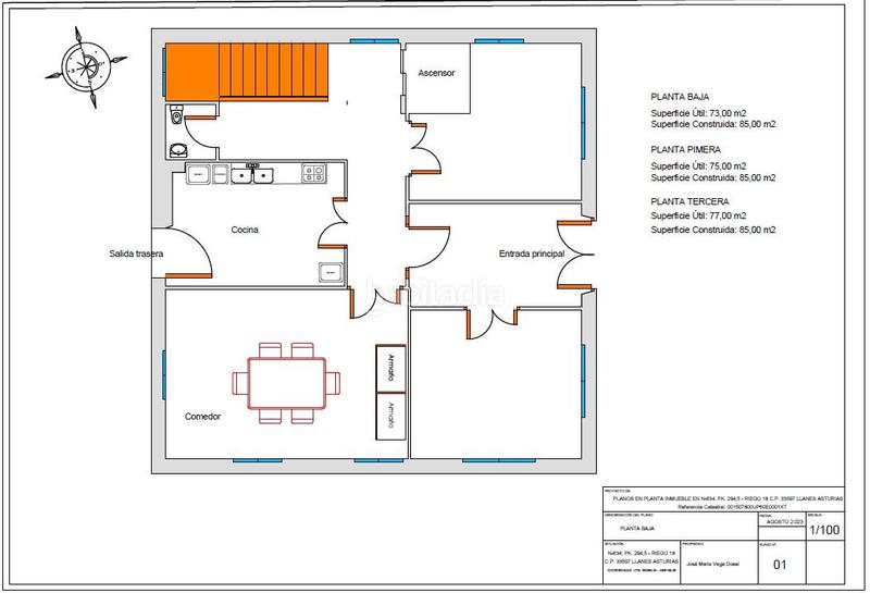 Foto 42be4a31-4840-4f17-a022-dc4a8c35f9b5. House with heating parking in Vidiago-Pendueles-Tresgrandras Llanes