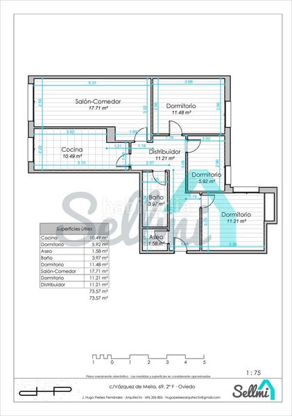 Foto 4ac8ea48-c781-4250-88fb-d1113b8c17b1. Flat with heating parking in Vallobín Oviedo
