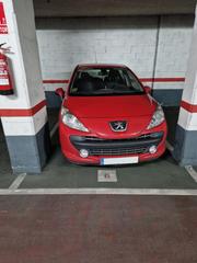 Autoparkplatz in El Bibio - Parque