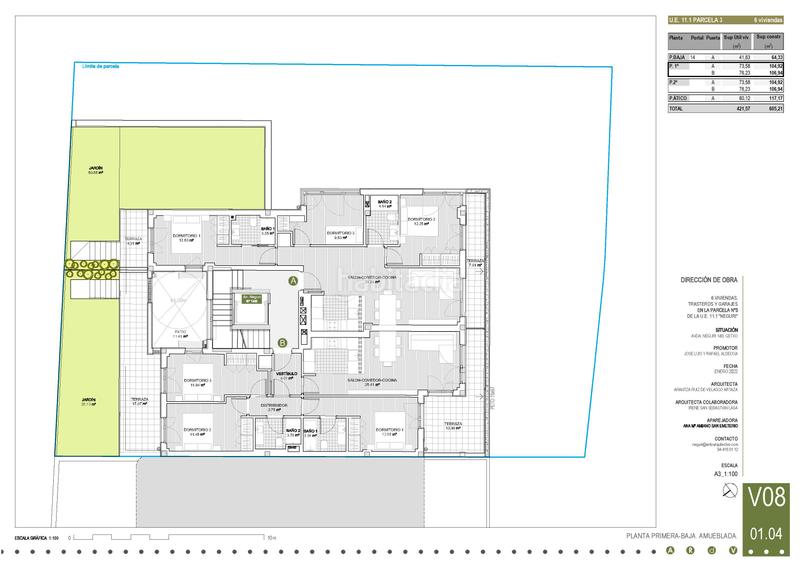 Foto c33bff0f-5377-46af-a587-9df718254e94. Alquiler apartamento piso izq con terraza y jardín en Neguri en Getxo