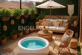 Àtic  Particular de coste kalea. Ático reformado con gran terraza en las arenas  zona santa ana