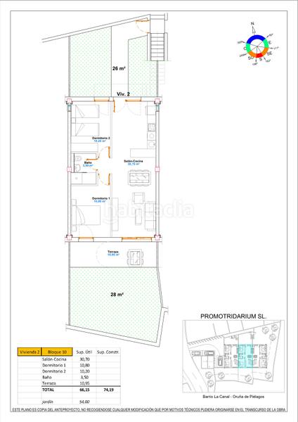 Foto 084b9520-810f-49ad-9a78-7f070fb1be83. Rez-de-chaussée 74m<sup>2</sup> avec chauffage parking dans Oruña Piélagos