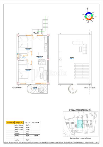 Foto 03a8bb9d-3571-4581-a565-75967431666f. Flat 70m<sup>2</sup> with heating parking in Oruña Piélagos