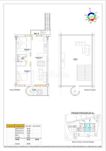 Foto e50f6efd-0e66-4737-803f-6e3d431c66ea. Flat 69m<sup>2</sup> with heating parking in Oruña Piélagos