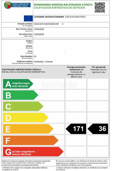 Foto 082538a1-e998-4a28-ae33-514e26e0f26a. Appartement dans pintor jose arrue kalea 6 dans Llodio