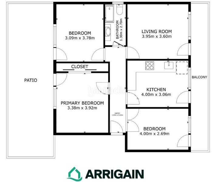 Foto 4a961712-b44c-49f8-85a5-f7071c58ced9. Flat with heating in Miracruz Donostia - San Sebastián