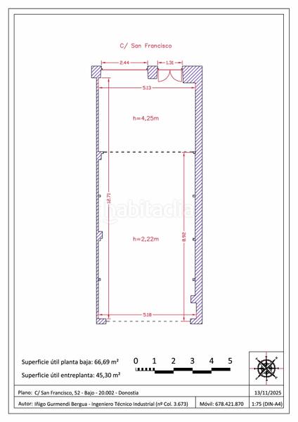 Foto b7585f97-a6a1-481e-8203-19a80b5bc5b0. Geschäftsraum in Gros Donostia - San Sebastián