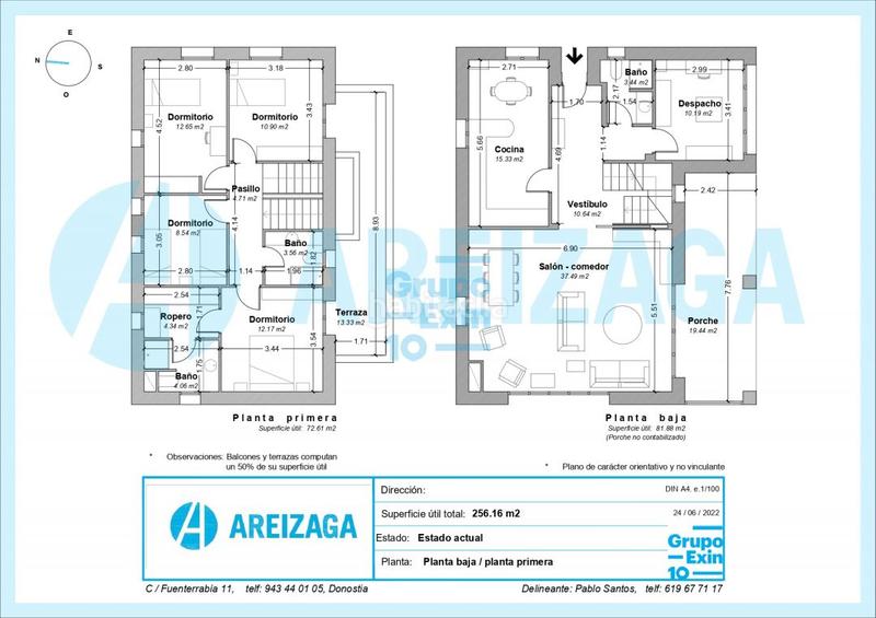 Foto c4deed80-8da3-462f-88ed-8d9260a21013. Casa villa unifamiliar de reciente construcción en parcela de 846m2, a 5 minutos andando del centro en Usurbil