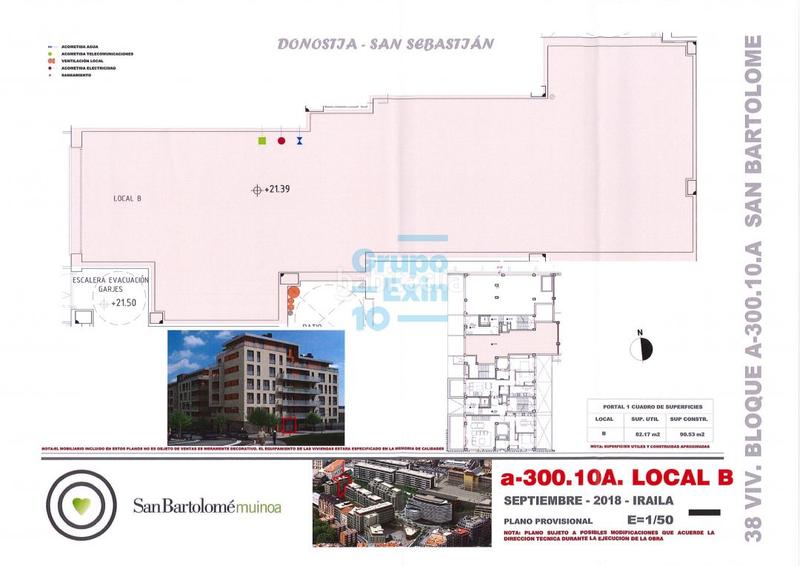 Foto 43878298-5151-4a90-ac51-7215240d9c9b. Locale commerciale in estella lizarra 13 in Amara Zaharra-Arbaizenea Donostia - San Sebastián