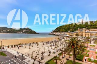 Pis  Andia kalea. Vivienda con imponentes vistas a la playa de la concha y al ayun