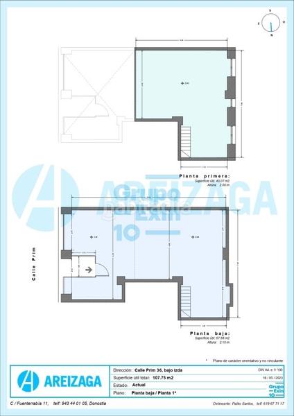 Foto f8fa800c-ddd2-468b-8c27-72751a98d94b. Business premise in prim kalea 36 in Área Romántica Donostia - San Sebastián