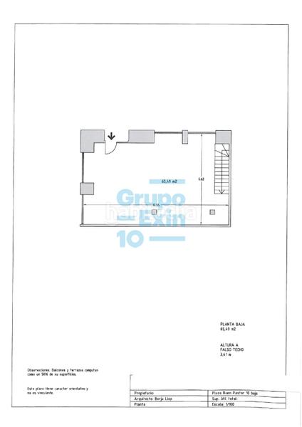 Foto eb29ca49-43d6-43a2-b5fb-5b1025ad728d. Rent business premise in buen pastor 10 in Área Romántica Donostia - San Sebastián