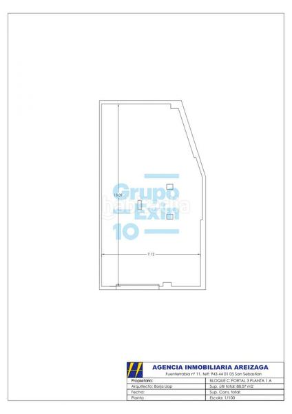 Foto 0195cf2a-0810-4217-9a97-c2dda8af317d. Rent business premise in estella lizarra 5 in Amara Zaharra-Arbaizenea Donostia - San Sebastián