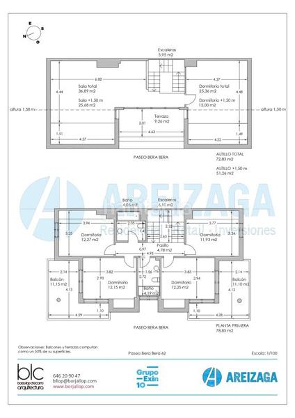 Foto c310dabf-8142-4346-bb01-1f3ba2b2a51b. Casa aparellada amb calefacció aparcament a Aiete Donostia - San Sebastián