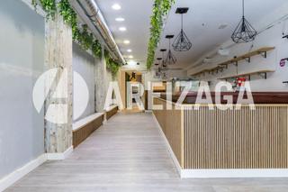 Lloguer Local Comercial a Matia kalea 17. Local de hostelería reformado hace dos años, en el mejor tramo c