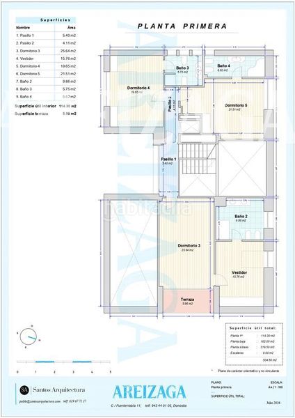 Foto 68d869d4-c0bb-4b6d-af7c-8987185a07f2. Casa amb calefacció aparcament piscina a Hondarribia