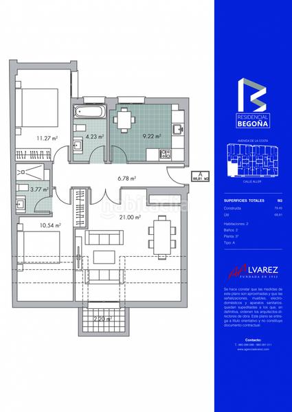 Foto b206c0f5-d0e0-47ca-8be3-443fdd83af55. Rent flat with heating parking in Centro Gijón