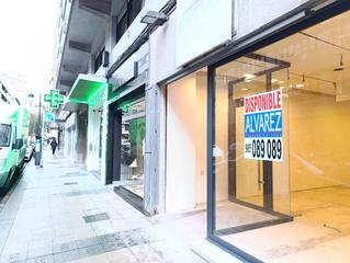 Location Local commercial  Oviedo - marques de pidal. Se alquila un espacioso local comercial de 180 metros cuadrados,