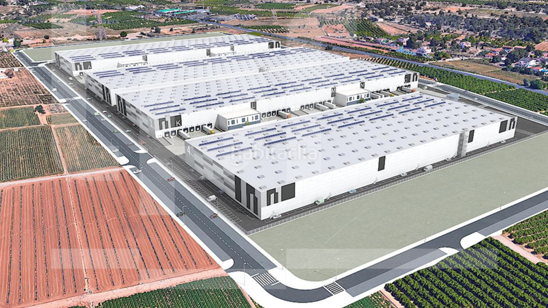 Foto 020018fe-2d86-4b80-9c51-5cfa4ce65688. Alquiler nave industrial en plaça poligono n-62.r 227 nave logística valencia park 25.000 m en Bétera