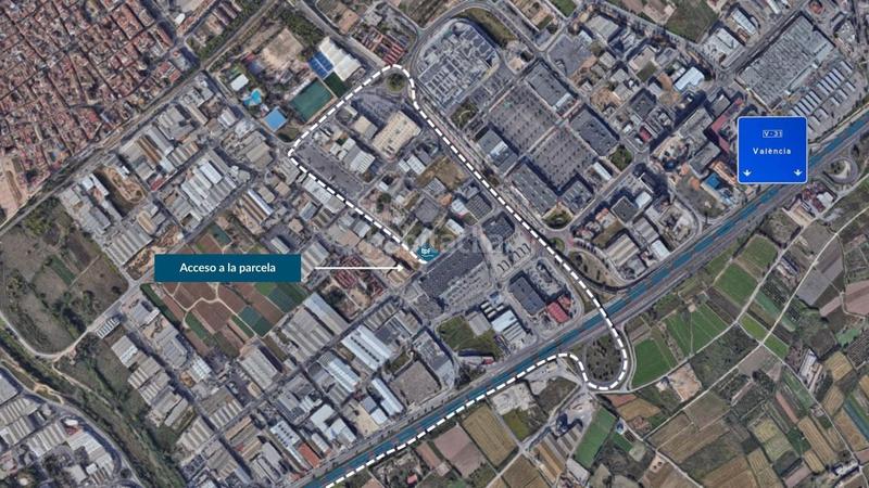 Foto 0b776377-605b-4161-972f-2d6001d4a6ad. Alquiler terreno residencial suelo industrial de 1038 m en Massanassa