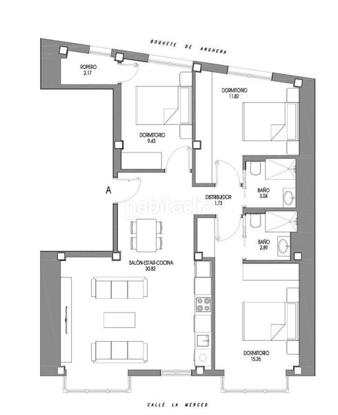 Foto 216f419d-88fa-4cb7-959a-d83f23b33939. Etagenwohnung mit heizung pool in Centro Gijón
