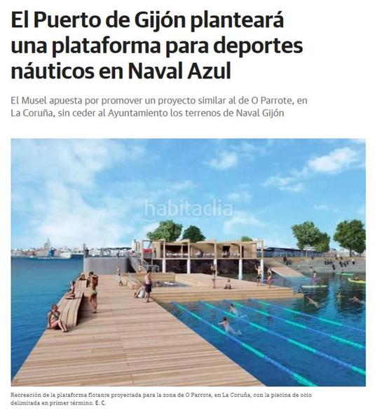 Foto c6e80c00-cb7c-49d7-8534-7d3c91a42b00. Flat with heating pool in El Natahoyo Gijón