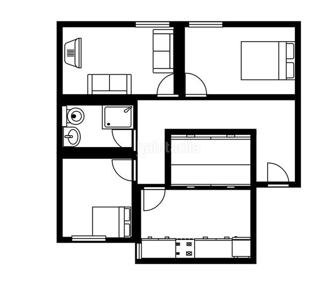 Foto 4402edd4-5c7d-49c9-9cb1-e4568a449a75. Pis amb calefacció piscina a Laviada Gijón