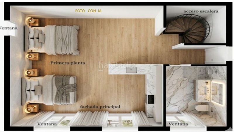 Foto e1a7ac97-3933-45f9-b09e-1b5b6b09d57d. Casa amb piscina a Viella-Granda-Meres Siero