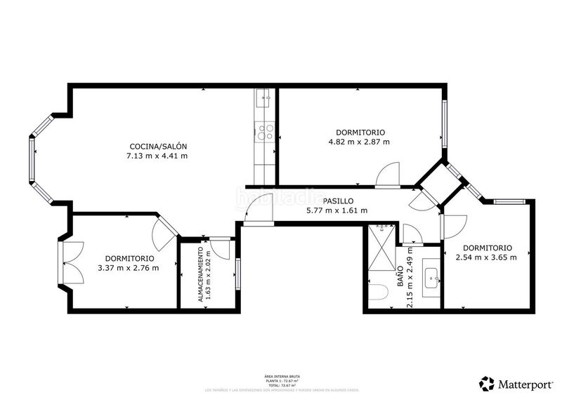 Foto d0922e1a-fb02-40b4-b73b-ae52964d2156. Pis amb calefacció piscina a Centro Gijón