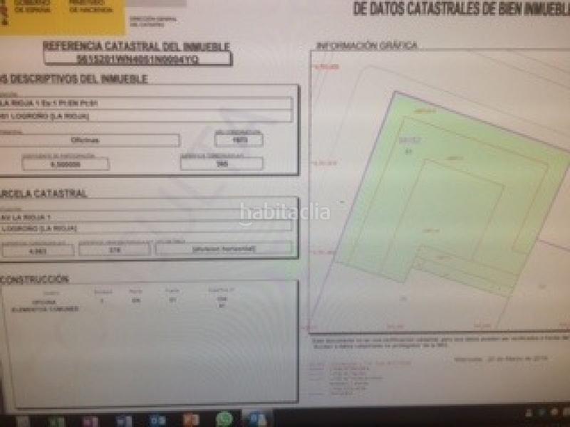 Foto d62d0999-c4e6-48b0-8288-f442d9165d07. Alquiler oficina  representativa en el centro en Logroño