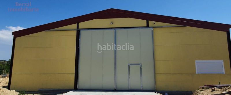 Foto 61de2f3f-4503-4058-b889-065774a2c17f. Nave industrial facilidades de pago cambio por obra, por fincas, pago aplazados, etc.nave agrícola recién construida en parcela vallada en castils en Galbárruli