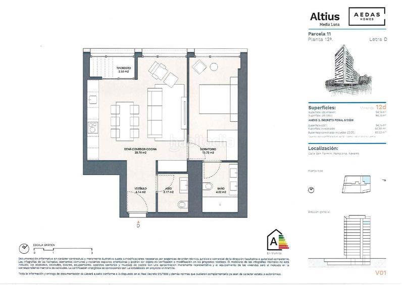 Foto fb3213ca-ec32-4e5d-8a2b-fbef76391a5a. Affitto appartamento in pamplona-iruña - plaza salesianos in Pamplona / Iruña