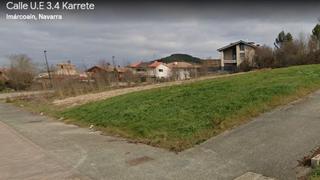Wohngrundstück in Imarcoain - calle artzain 1. Parcela urbana en imarcoain noain de 285m2 y posibilidad de otra